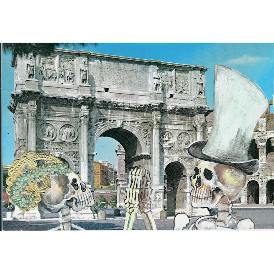 Swiss Skeli und La Catrina in Rome